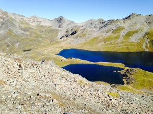 The Angelus hut by the lake